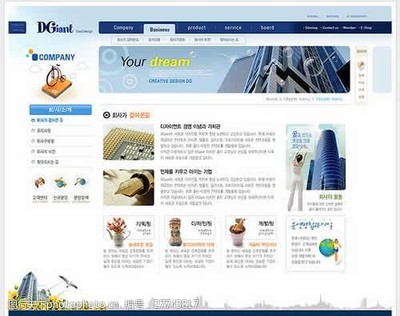 韩国产品网站模板设计 简约、精致与高效的视觉体验