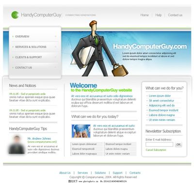 国外网页设计资源 图片、素材与模板全攻略